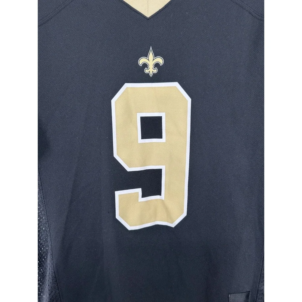 Drew Brees New Orleans Saints NFL Jersey‎ Youth Kids Boys Large Black Football